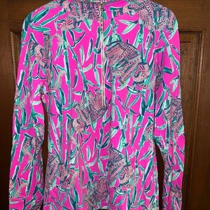 Lilly Pulitzer Pink and Green Dress